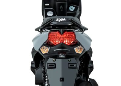 Sym Orbit 3 125 narco grey vue arrière