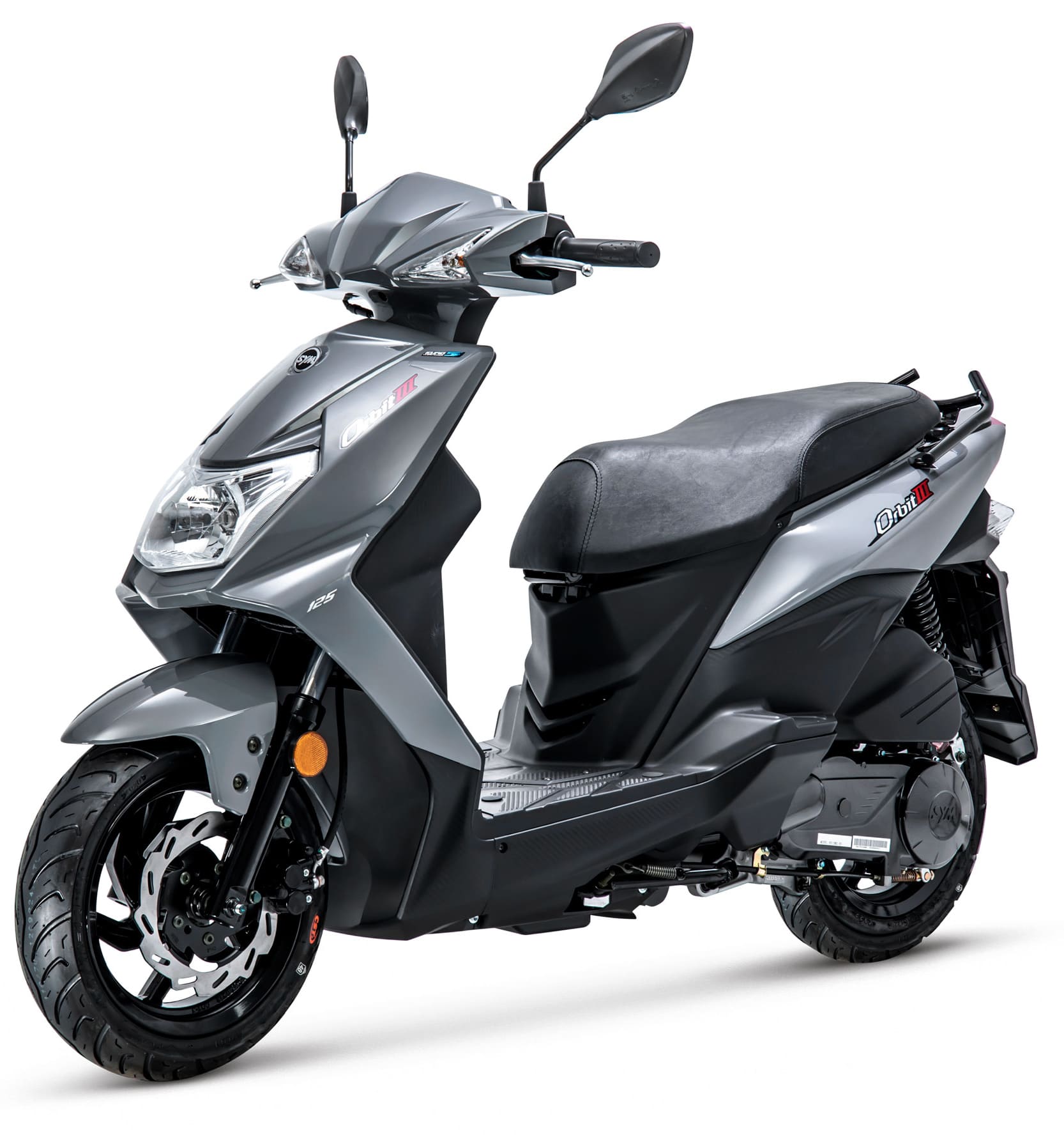 Orbit3 125 E5 Narco grey Sym Orbit 3 125 Euro 5 Narco Grey